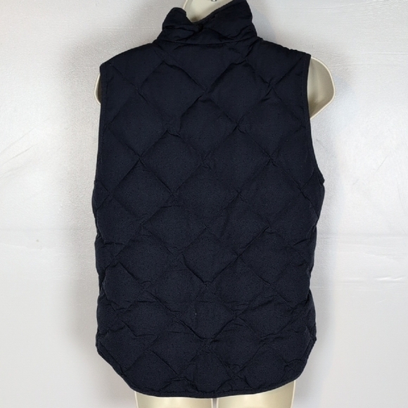 J. Crew Factory Quilted Down and Feather Vest - Picture 7 of 12